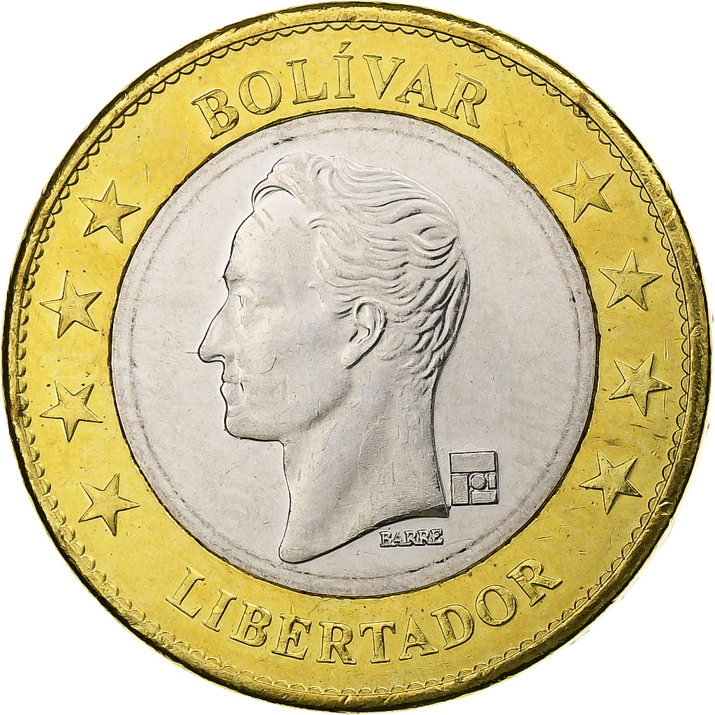 Venezuela, Bolivar, 2018, Bimétallique, SPL