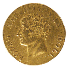 Netherlands, Ducat, 1809, Utrecht, KM #38, EF(40-45), Gold, 3.50