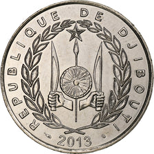 Djibouti, 100 Francs, 2013, Copper-nickel, MS(63)