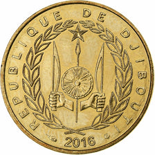 Djibouti, 10 Francs, 2016, Aluminum-Bronze, MS(63)