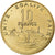 Yibuti, 10 Francs, 2016, Aluminio - bronce, SC