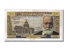 France, 5 Nouveaux Francs, 5 NF 1959-1965 ''Victor Hugo'', 1959, KM #141a,...