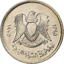 Libye, 10 Dirhams, 1975/AH1395, Copper-Nickel Clad Steel, SPL, KM:14