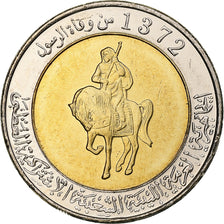 Libye, 1/2 Dinar, 2004, Bimétallique, SPL, KM:27