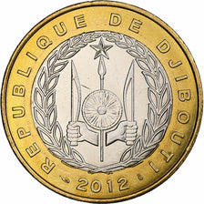 Djibouti, 250 Francs, 2012, Bimetallic, MS(63)