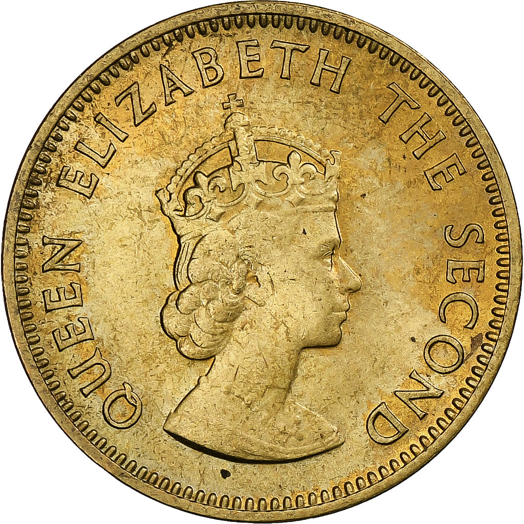 Jersey, Elizabeth II, 1/4 Shilling, 3 Pence, 1957, Níquel-Latão, MS(63), KM:22
