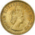 Jersey, Elizabeth II, 1/4 Shilling, 3 Pence, 1957, Nickel-brass, MS(63), KM:22
