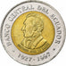 Ecuador, 100 Sucres, 1997, Bi-Metallic, MS(63), KM:101