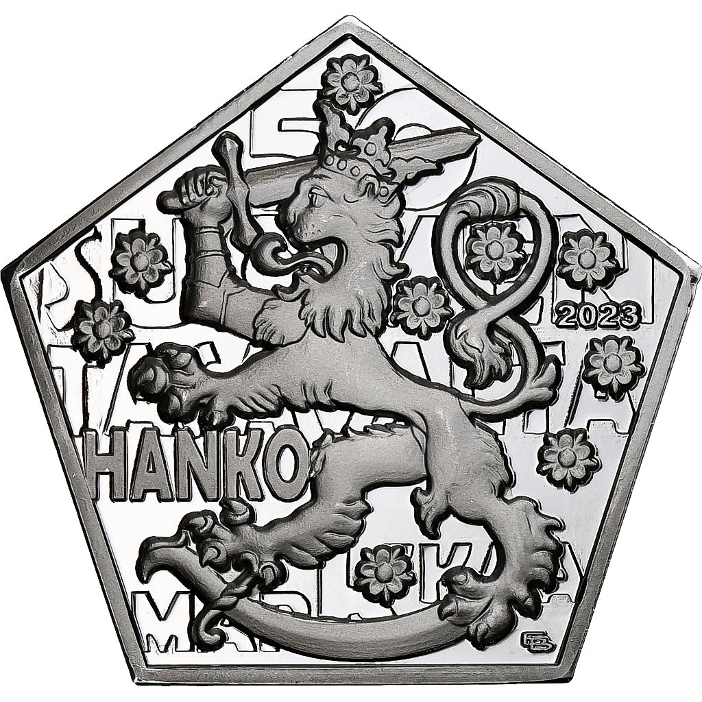 Finland, 50 Markkaa, 2023, Fantasy coinage, Silver plated copper-nickel, MS(63)