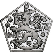 Finland, 50 Markkaa, 2023, Fantasy coinage, Silver plated copper-nickel, MS(63)