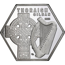 Ireland, 10 Pounds, 2023, Fantasy coinage, Silver Clad Copper-Nickel, UNZ