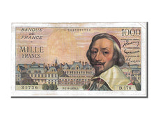 Billet, France, 1000 Francs, 1 000 F 1953-1957 ''Richelieu'', 1955, 1955-09-01