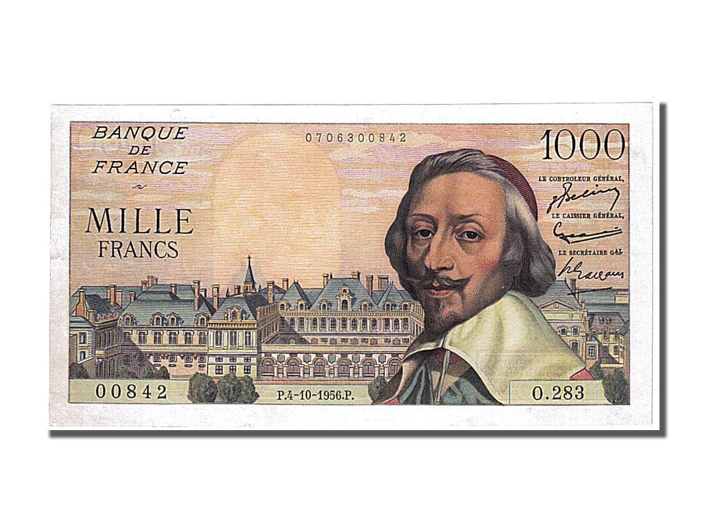 1000 Francs type Richelieu