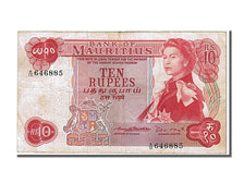 Banknot, Mauritius, 10 Rupees, 1967, AU(50-53)