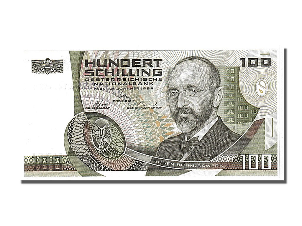 Austria, 100 Schilling, 1984, KM #150, 1984-01-02, UNC(65-70), KE