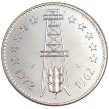 Algeria, 5 Dinars, 1972, Paris, KM #E4, MS(65-70), Silver, 11.92