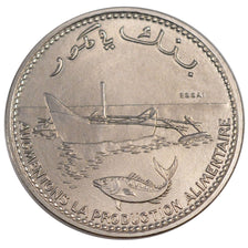COMOROS, 100 Francs, 1977, Paris, KM #E7, MS(65-70), Nickel, 10.02