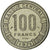 Moneta, Republika Konga, 100 Francs, 1971, MS(65-70), Nikiel, KM:1