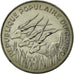 Monnaie, Congo Republic, 100 Francs, 1975, Paris, FDC, Nickel, KM:E3