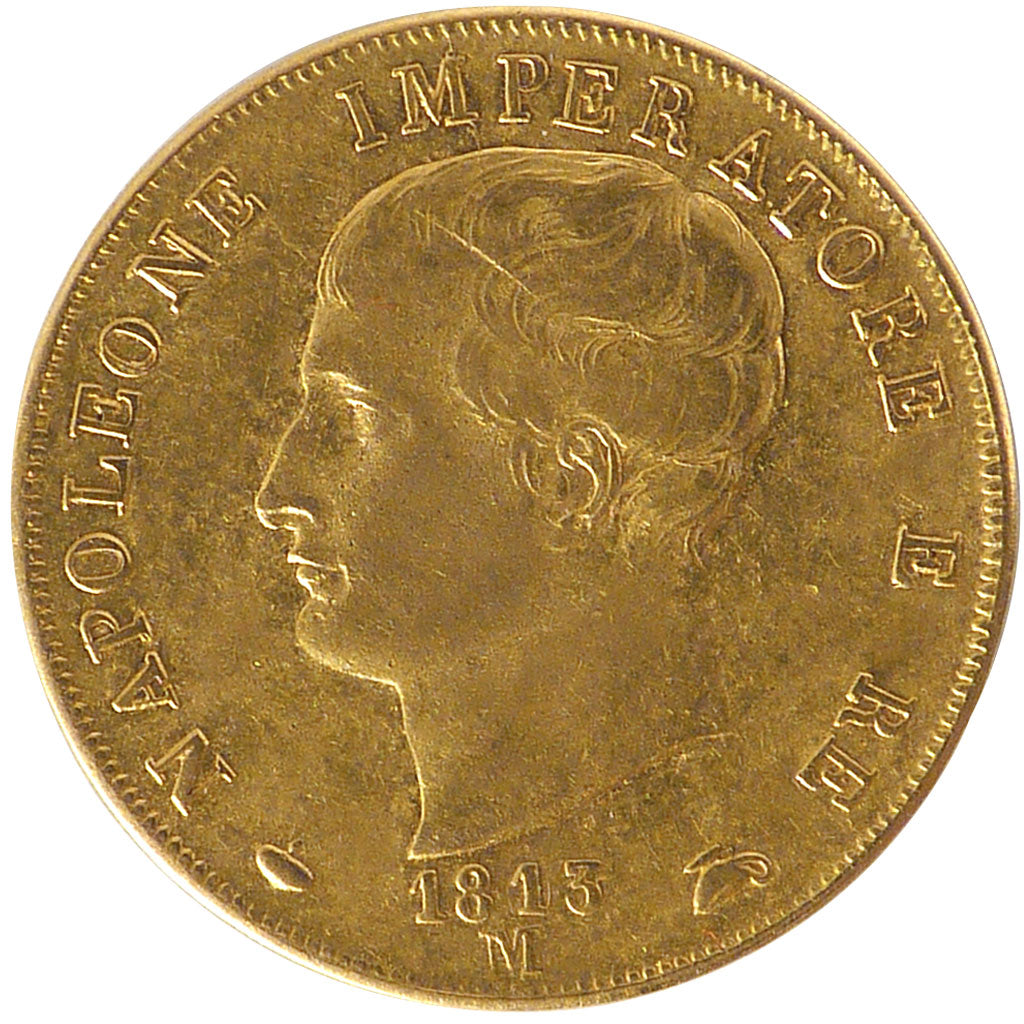 Napoléon Ier, Italie, 40 Lire 2ème Type