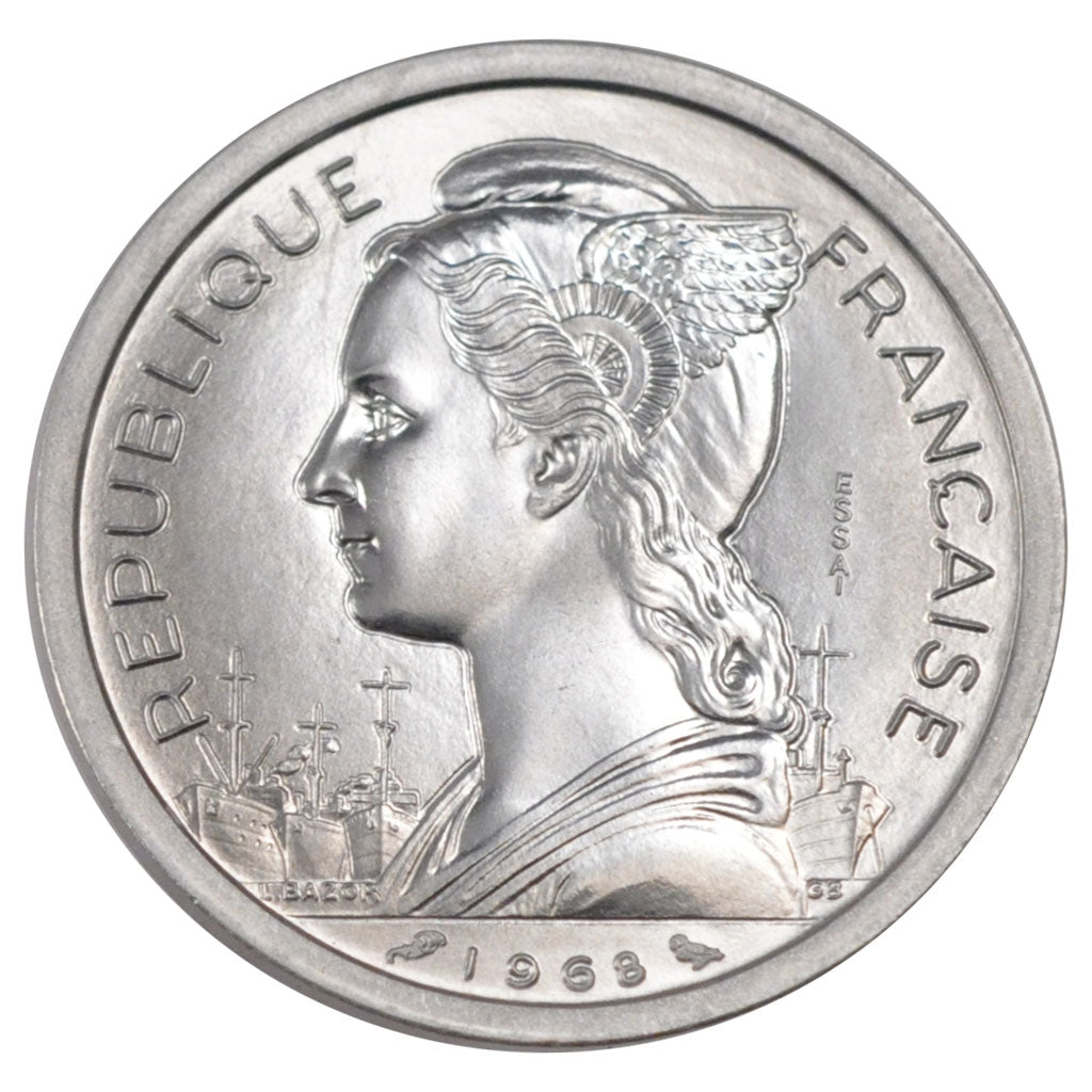 Djibouti, Territoire Français des Afars et Issas, 2 Francs Essai