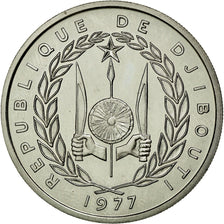 Munten, Djibouti, 100 Francs, 1977, FDC, Nickel, KM:E7