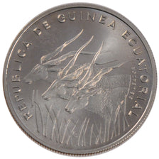 EQUATORIAL GUINEA, 100 Francos, 1985, KM #E31, MS(65-70), Nickel, 7.06