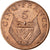 Munten, Rwanda, 5 Francs, 1977, FDC, Bronze, KM:E5