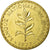 Coin, Rwanda, 50 Francs, 1977, MS(65-70), Brass, KM:E7