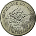 Monnaie, Chad, 100 Francs, 1971, Paris, FDC, Nickel, KM:E3