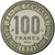 Moneta, Ciad, 100 Francs, 1971, Paris, FDC, Nichel, KM:E3