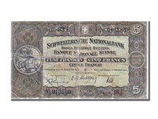 Switzerland, 5 Franken, 1947, KM #11m, 1947-10-16, VF(20-25), 33E