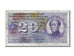 Switzerland, 20 Franken, 1969, KM #46q, 1969-01-15, VF(30-35), 65I