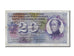 Switzerland, 20 Franken, 1970, KM #46r, 1970-01-05, VF(30-35), 74Y