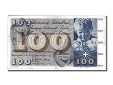 Switzerland, 100 Franken, 1963, KM #49e, 1963-03-28, AU(50-53), 33Z