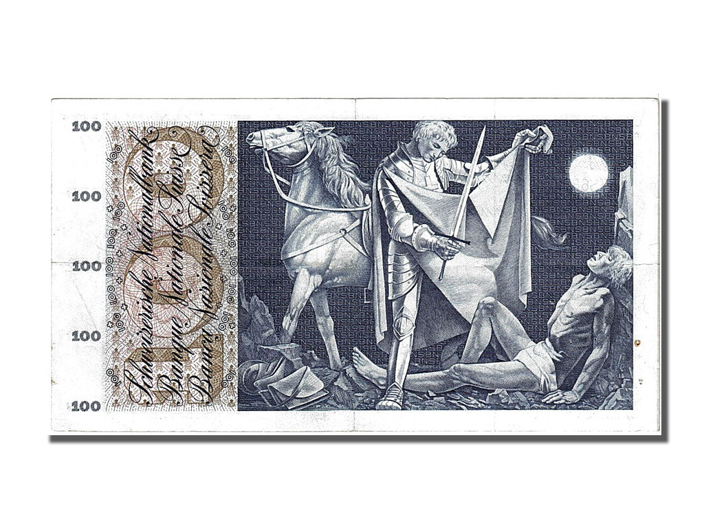 Banknote, Switzerland, 100 Franken, 1964, 1964-04-02, AU(50-53)
