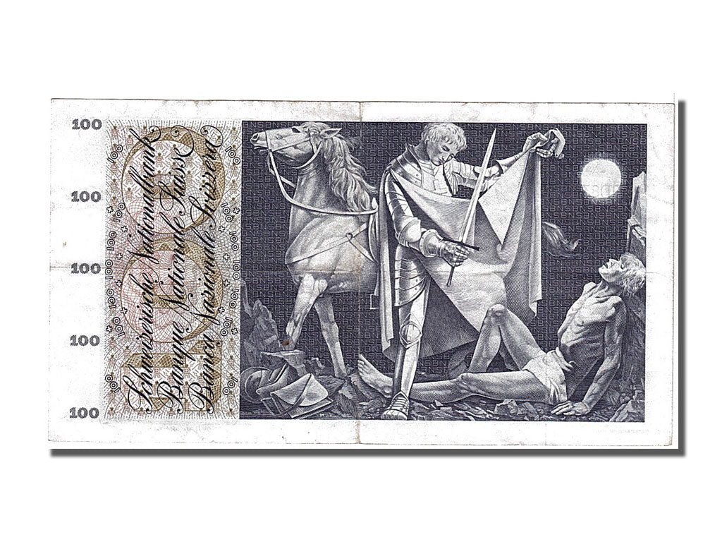Switzerland, 100 Franken, 1973, KM #49o, 1973-03-07, EF(40-45), 99D