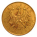 Austria, 100 Schilling, 1931, Vienne, KM #2842, AU(55-58), Gold, 23.62