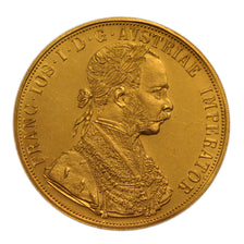 Austria, 4 Ducats, 1915, Vienne, KM #2276, MS(60-62), Gold, 13.99