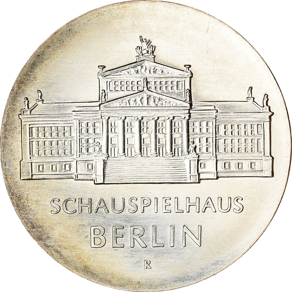 Coin, GERMAN-DEMOCRATIC REPUBLIC, Schauspielhaus Berlin, 10 Mark, 1987, Berlin