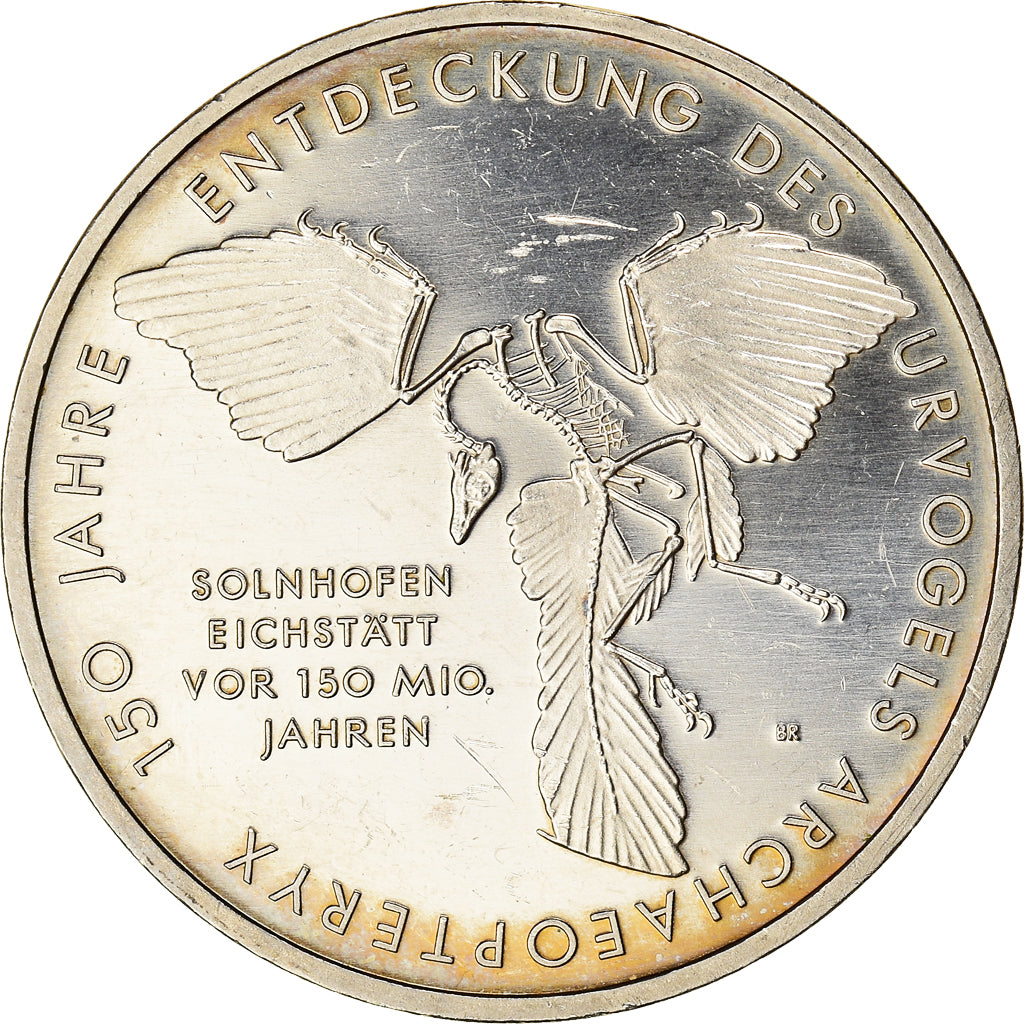 GERMANY - FEDERAL REPUBLIC, Discovery of the Archaeopteryx, 150th Anniversary
