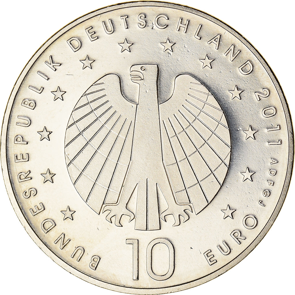 Niemcy - RFN, 10 Euro, Soccer (Football) Women's World Cup in Germany, 2011
