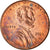 États-Unis, Cent, Lincoln Cent, 2012, Denver, Copper Plated Zinc, TB+, KM:201b