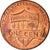 États-Unis, Cent, Lincoln Cent, 2012, Denver, Copper Plated Zinc, TB+, KM:201b