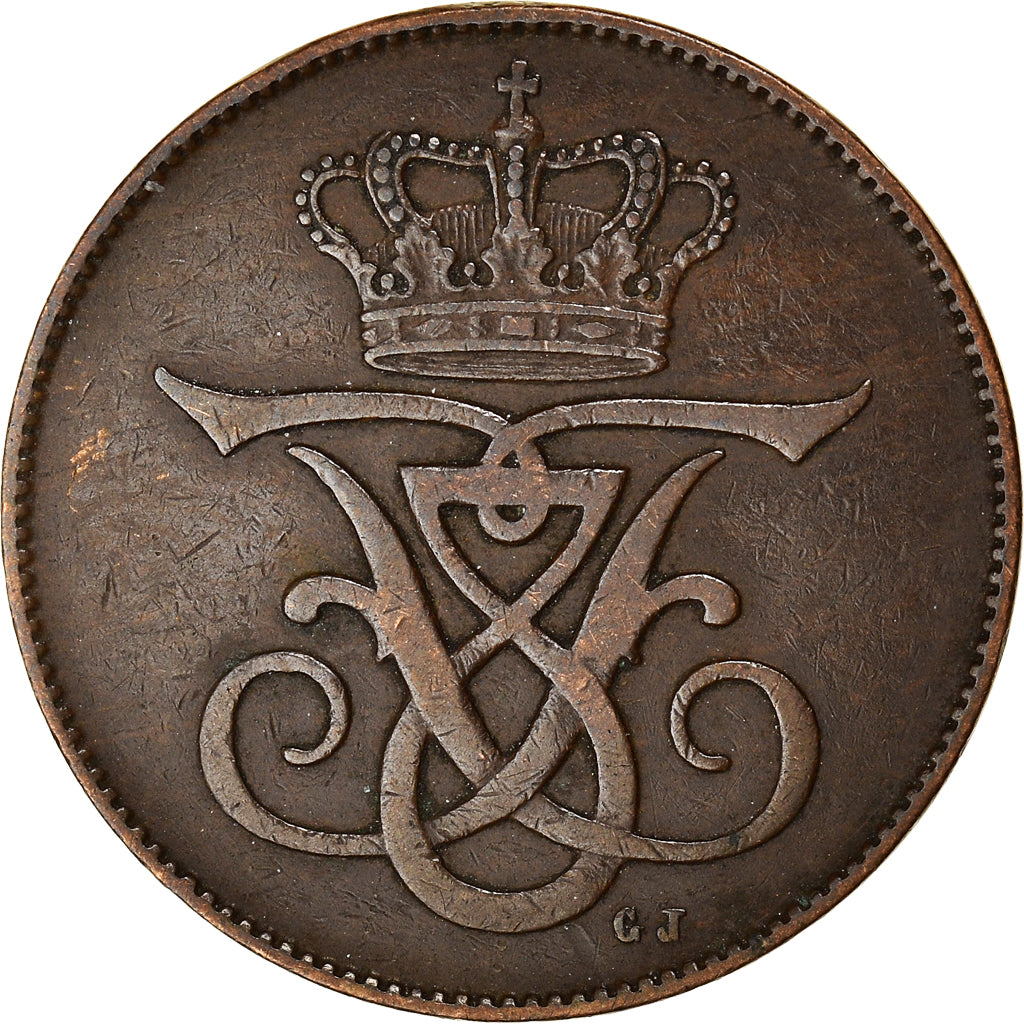 Moneta, Danimarca, Frederik VIII, 5 Öre, 1907, Copenhagen, BB, Bronzo, KM:806