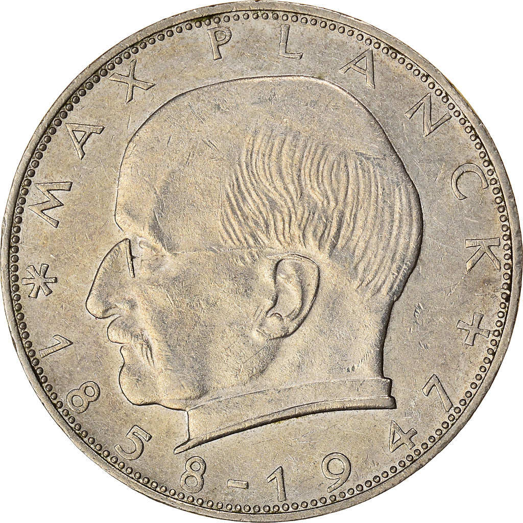 Monnaie, République fédérale allemande, 2 Mark, 1969, Hamburg, TTB