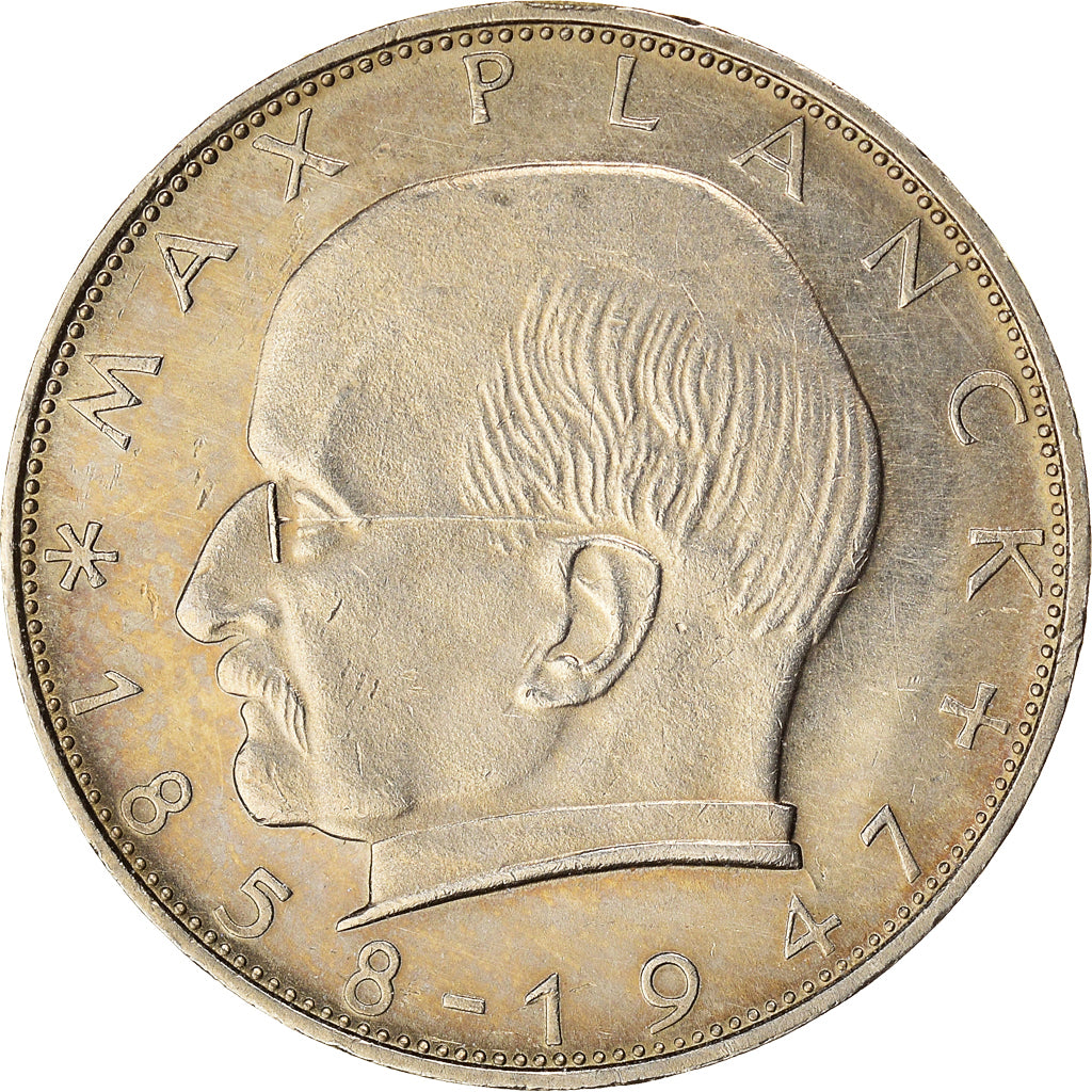 Coin, GERMANY - FEDERAL REPUBLIC, 2 Mark, 1970, Karlsruhe, EF(40-45)