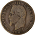 Moneta, Francia, Napoleon III, Napoléon III, 5 Centimes, 1865, Paris, B+