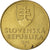Moneda, Eslovaquia, 10 Koruna, 1995, BC+, Aluminio - bronce, KM:11
