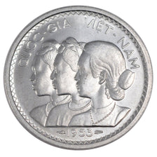 VIET NAM, 20 Su, 1953, Paris, KM #2, MS(65-70), Aluminum, 2.24